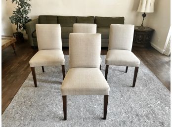 Set Of 4 Room&Board Peyton Dining Chairs In Oatmeal ( Retail $349 Each )