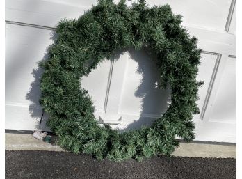 30- Inch Christmas Wreath W Lights