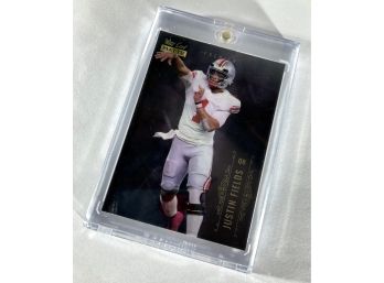 Justin Fields RC 2021 Wild Card Matte Premier Black