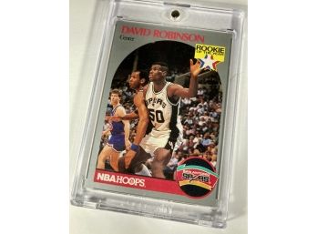 HOF David Robinson RC '89-90 NBAHoops Rated Rookie