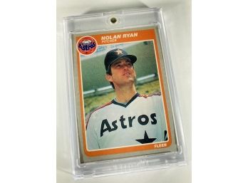 HOF Nolan Ryan Fleer 1985 Card #359