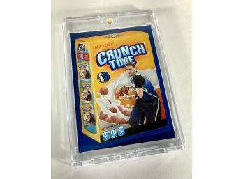 Luka Doncic '20-21 Panini Donruss Crunch Time Insert