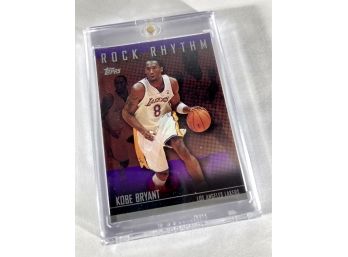 HOF Kobe Bryant 04-05 Topps Rock Rhythm Insert Card