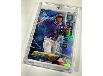 2017 Bowman Chrome Fernando Tatis Jr. #bowmantrending Insert Card