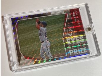 Juan Soto 2021 Panini Mosaic 'Eyes On The Prize' Mosaic Prizm Refractor