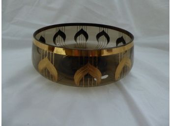 Art Deco Glass Bowl