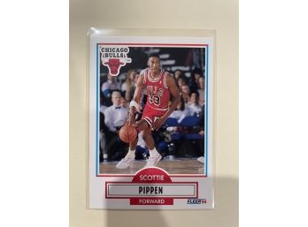 1990 Fleer Scottie Pippen Card #30