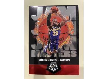 2019-20 Panini Mosaic Jam Masters LeBron James Card #16