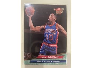 1992-93 Fleer Ultra Dennis Rodman Card #58