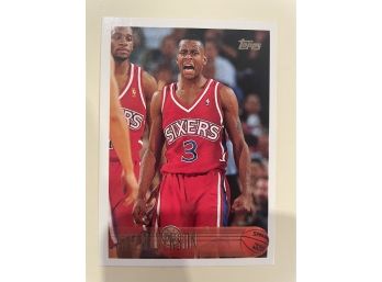 1996 Topps Allen Iverson Rookie Card #171