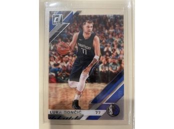 2020 Panini Donruss Clearly Luka Doncic Card #9