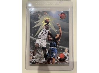 1992-93 Fleer Ultra Shaquille O'neal Rejector KaBoom Card #4 Of 5