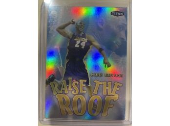 2019-20 Titan Raise The Roof Kobe Bryant Custom Card