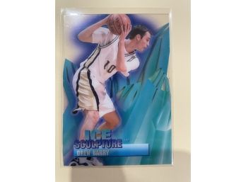 1996-97 Collectors Edge Ice Sculpture Drew Barry Card #3    VERY RARE CARD