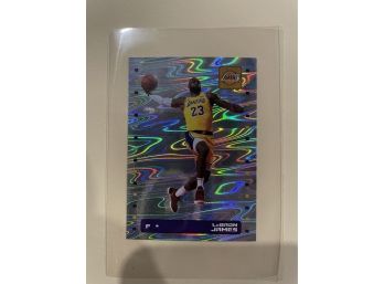 2019 Panini Direct LeBron James Sticker Card #361