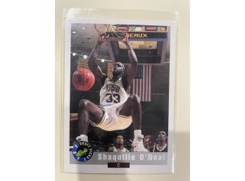 1992 Classic Draft Picks Shaquille O'neal Card #1