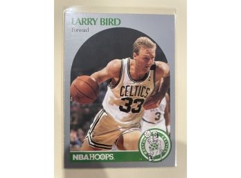 1990 NBA Hoops  Larry Bird Card #39