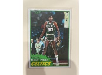 1981 Topps Robert Parish Card #6