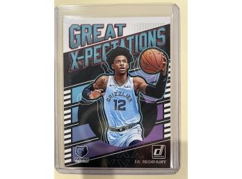 2019-20 Panini Donruss Ja Morant Great X-Pectations Rookie Card #17