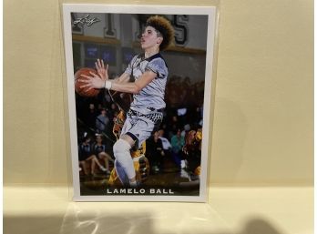 2018 Leaf Lamelo Ball Card #22