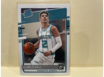 2020-21 Panini Donruss Optic Rated Rookie Lamelo Ball Card #153