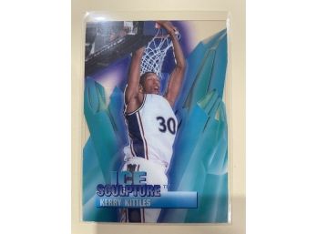 1996-97 Collectors Edge Ice Sculpture Kerry Kittles Card #21    VERY RARE CARD