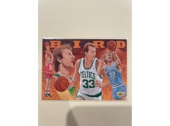 1993 Upper Deck Larry Bird Checklist Card #27