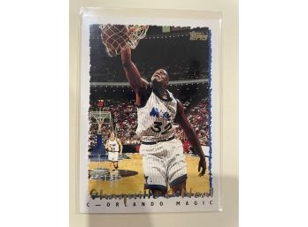 1995 Topps Shaquille O'neal Card #299