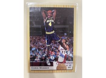 1993 Classic Chris Weber Card #1