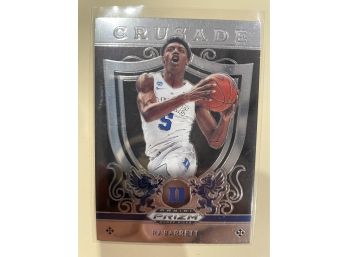 2019 Panini Prizm Crusade R. J. Barrett Rookie Card #72