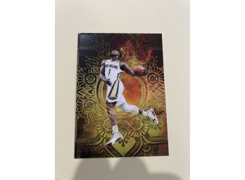 2019 Zion Williamson Custom Gold Card 04/10