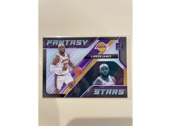 2020-21 Panini Donruss LeBron James Fantasy Stars Card #1