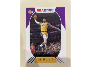 2020-21 Panini NBA Hoops LeBron James Card #146