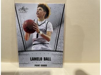 2018 Leaf Draft Lamelo Ball Card #DS-29