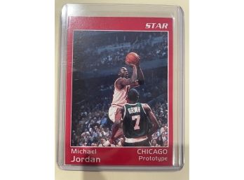 1985 Star Michael Jordan Prototype Card