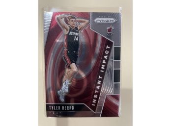 2019-20 Panini Prizm Instant Impact Tyler Herro Rookie Card #1