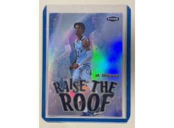 2019 Titan Ja Morant Raise The Roof Custom Card