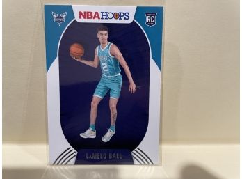 2020-21 Panini NBA Hoops Lamelo Ball Rookie Card #223