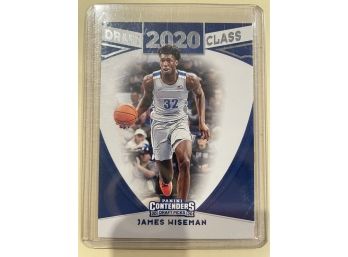 2020 Panini Contenders Draft Class James Wiseman Rookie Card #3