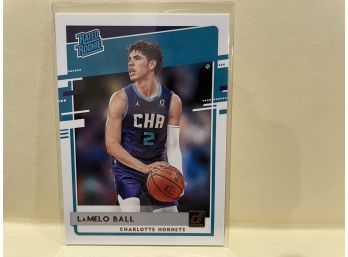 2020-21 Panini Donruss Lamelo Ball Rated Rookie Card #202