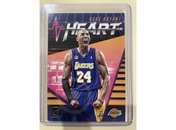 2018-19 Panini Donruss Kobe Bryant All Heart Card #19