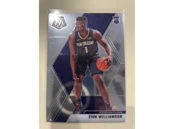 2019-20 Panini Mosaic Zion Williamson Rookie Card #209