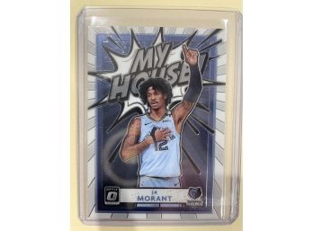 2020-21 Panini Optic Ja Morant My House Card #3