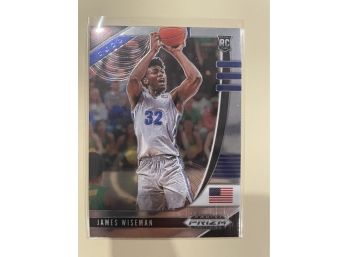 2020 Panini Prizm James Wiseman Rookie Card #42