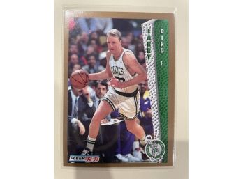 1992-93 Fleer Larry Bird Card #11