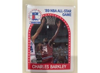 1989 NBA Hoops All Star Game Charles Barkley Card #96