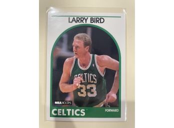 1989 NBA Hoops  Larry Bird Card #150