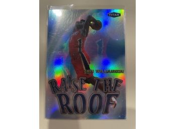 2019-20 Zion Williamson Raise The Roof Custom Card