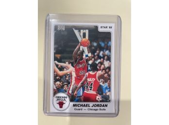 1985 Star Michael Jordan True Rookie Card #101 White Border