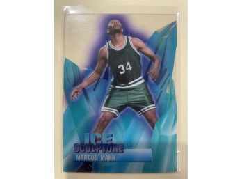 1996-97 Collectors Edge Ice Sculpture Marcus Mann Card #25    VERY RARE CARD